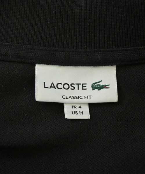 LACOSTE（ラコステ）ポロシャツ 黒 サイズ:M メンズ/2200672729065