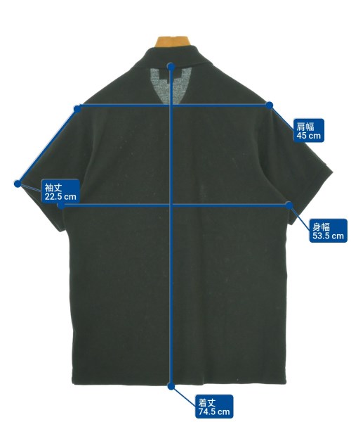 LACOSTE（ラコステ）ポロシャツ 黒 サイズ:M メンズ/2200672729065