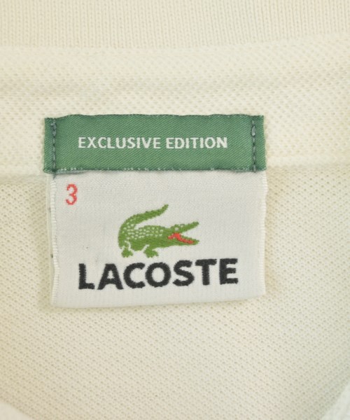 LACOSTE（ラコステ）ポロシャツ 白 サイズ:3(M位) メンズ/2200668990103