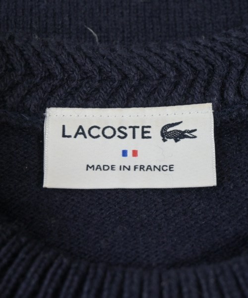 LACOSTE（ラコステ）ニット・セーター 紺 サイズ:3(M位) メンズ/2200672939174