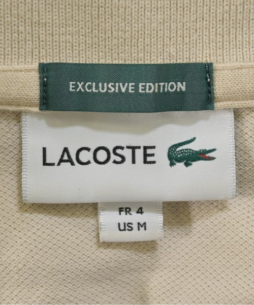 LACOSTE（ラコステ）ポロシャツ ベージュ サイズ:4(L位) メンズ/2200672667022