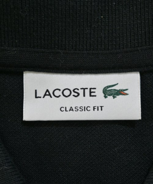 LACOSTE（ラコステ）ポロシャツ 黒 サイズ:4(L位) メンズ/2200674997073