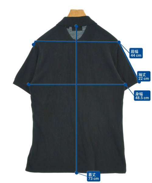 LACOSTE（ラコステ）ポロシャツ 黒 サイズ:4(L位) メンズ/2200674997073