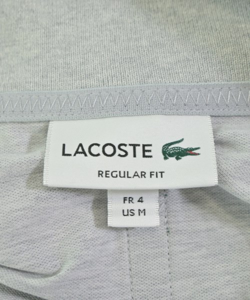 LACOSTE（ラコステ）ポロシャツ グレー サイズ:4(L位) メンズ/2200674179189