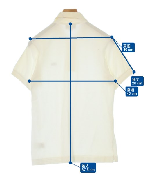 LACOSTE（ラコステ）ポロシャツ 白 サイズ:2(S位) メンズ/2200679424031