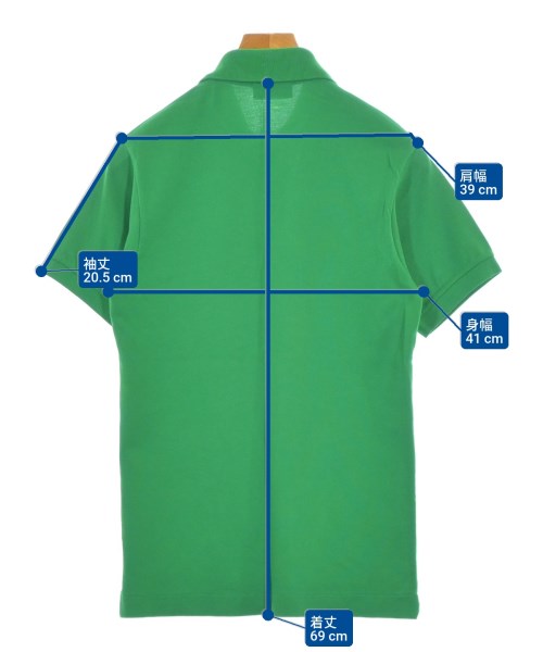 LACOSTE（ラコステ）ポロシャツ 緑 サイズ:2(S位) メンズ/2200679896104