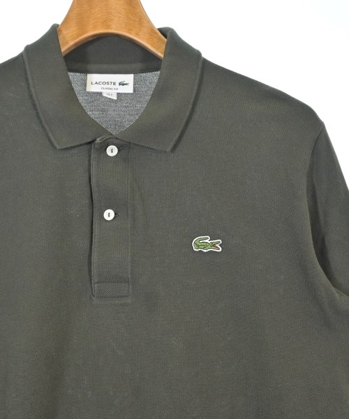 LACOSTE（ラコステ）ポロシャツ カーキ サイズ:S メンズ/2200678576076