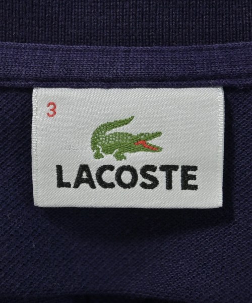 LACOSTE（ラコステ）ポロシャツ 紺 サイズ:3(M位) メンズ/2200681471054