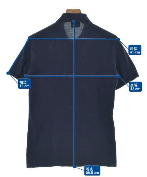 LACOSTE（ラコステ）ポロシャツ 紺 サイズ:3(M位) メンズ/2200681471054