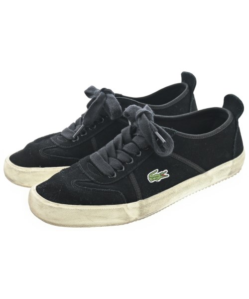 LACOSTE(ラコステ)スニーカー 黒 サイズ:UK7 1/2(26cm位)/2200681471092