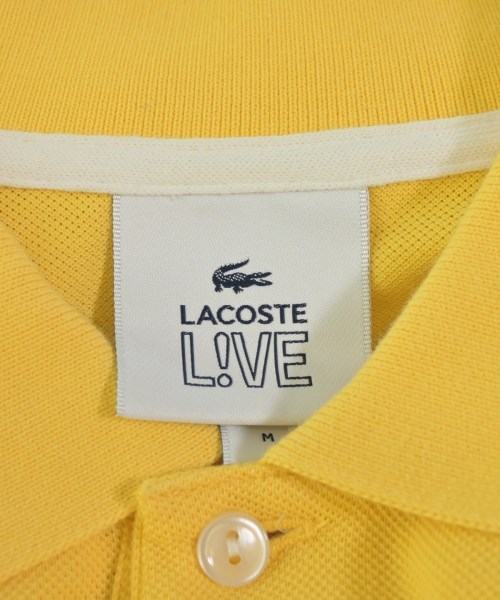 LACOSTE（ラコステ）ポロシャツ 黄 サイズ:M メンズ/2200675006293