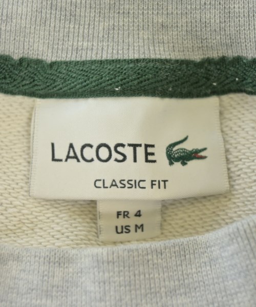 LACOSTE（ラコステ）スウェット グレー サイズ:4(L位) メンズ/2200688698096