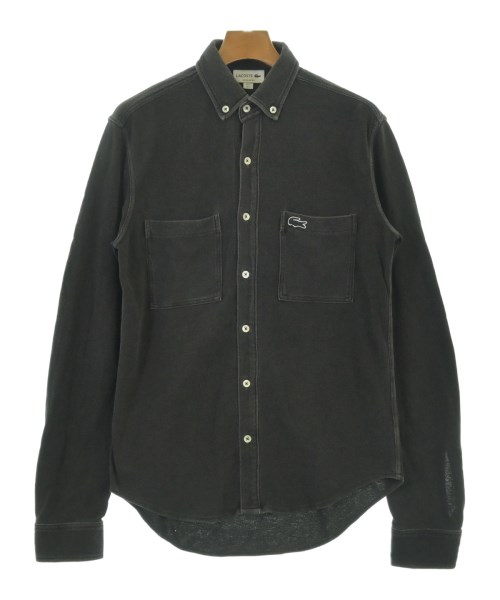 LACOSTE(ラコステ)カジュアルシャツ 黒 サイズ:3(M位)/2200689939037