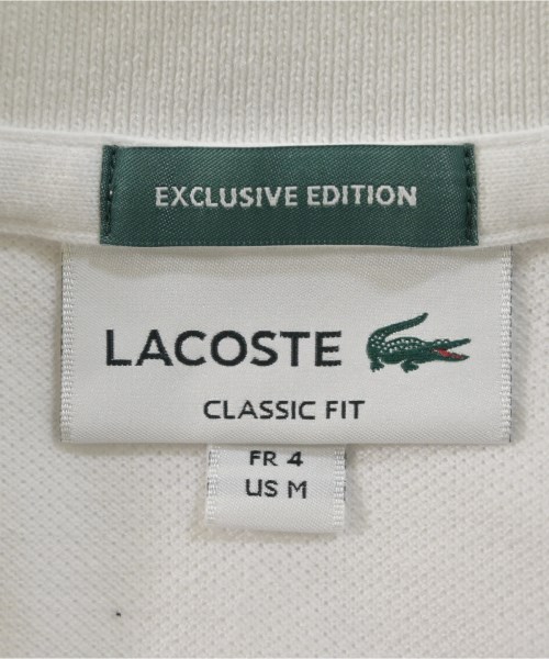 LACOSTE（ラコステ）ポロシャツ 白 サイズ:4(L位) メンズ/2200694251056