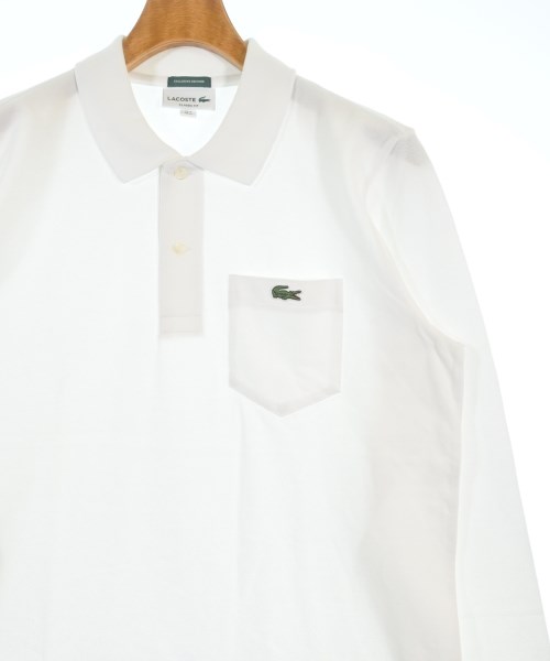 LACOSTE（ラコステ）ポロシャツ 白 サイズ:4(L位) メンズ/2200694251056