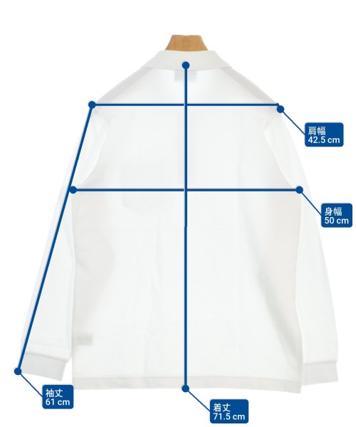 LACOSTE（ラコステ）ポロシャツ 白 サイズ:4(L位) メンズ/2200694251056