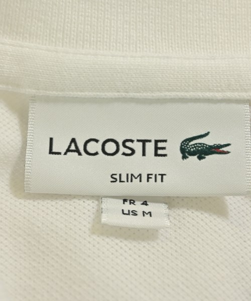 LACOSTE（ラコステ）ポロシャツ 白 サイズ:4(L位) メンズ/2200694251063