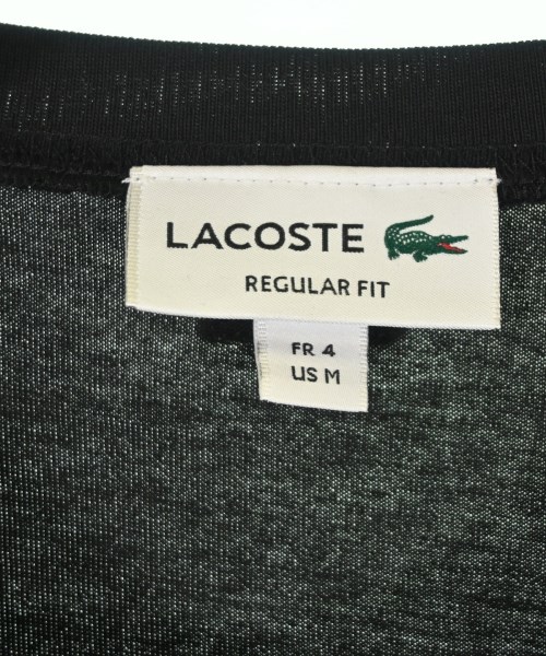 LACOSTE（ラコステ）Tシャツ・カットソー 黒 サイズ:4(L位) メンズ/2200694251094