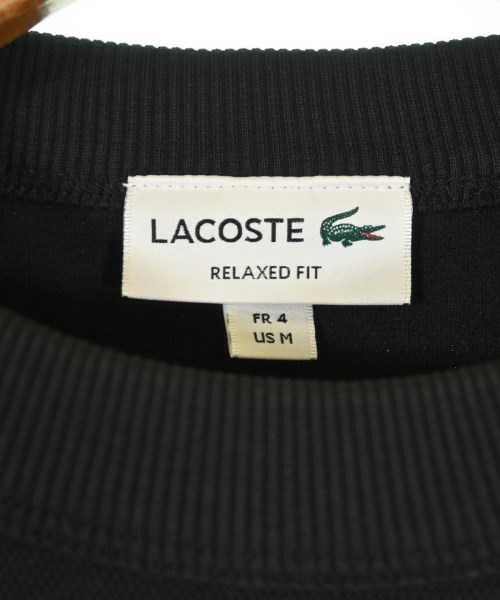 LACOSTE（ラコステ）スウェット 黒 サイズ:4(L位) メンズ/2200694251100
