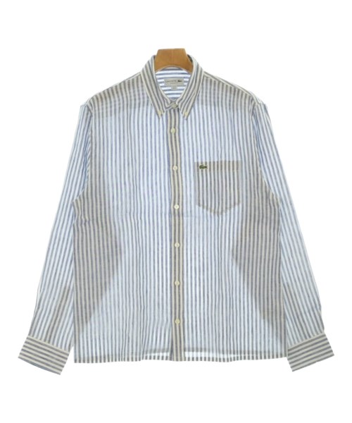 LACOSTE(ラコステ)カジュアルシャツ 青 サイズ:40(L位)/2200694251124