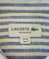 LACOSTE（ラコステ）カジュアルシャツ 青 サイズ:40(L位) メンズ/2200694251124
