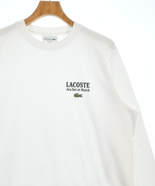 LACOSTE（ラコステ）Tシャツ・カットソー 白 サイズ:4(L位) メンズ/2200694251131