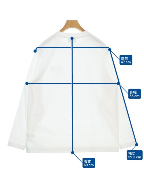 LACOSTE（ラコステ）Tシャツ・カットソー 白 サイズ:4(L位) メンズ/2200694251131