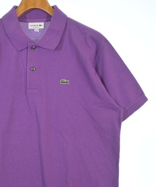 LACOSTE（ラコステ）ポロシャツ 紫 サイズ:6(XXL位) メンズ/2200694251148