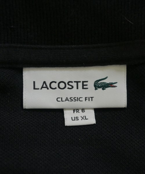 LACOSTE（ラコステ）ポロシャツ 黒 サイズ:XL メンズ/2200694251155