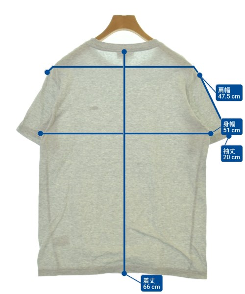 LACOSTE（ラコステ）Tシャツ・カットソー グレー サイズ:M メンズ/2200693594116