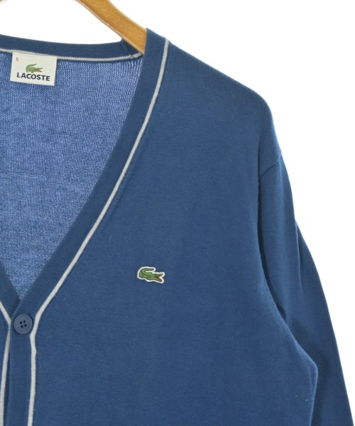 LACOSTE（ラコステ）カーディガン 青 サイズ:5(XL位) メンズ/2200688651039