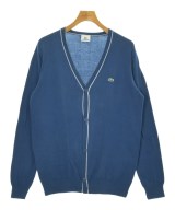 LACOSTE（ラコステ）カーディガン 青 サイズ:5(XL位) メンズ/2200688651039