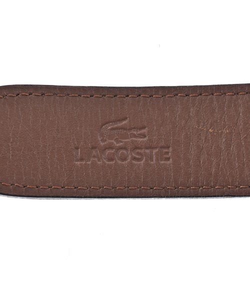 LACOSTE（ラコステ）ベルト 茶 サイズ:- メンズ/2200692120163