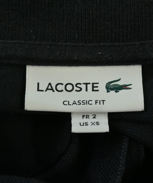 LACOSTE（ラコステ）ポロシャツ 黒 サイズ:2(S位) メンズ/2200696478031