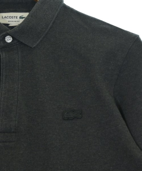 LACOSTE（ラコステ）ポロシャツ グレー サイズ:3(M位) メンズ/2200696478055