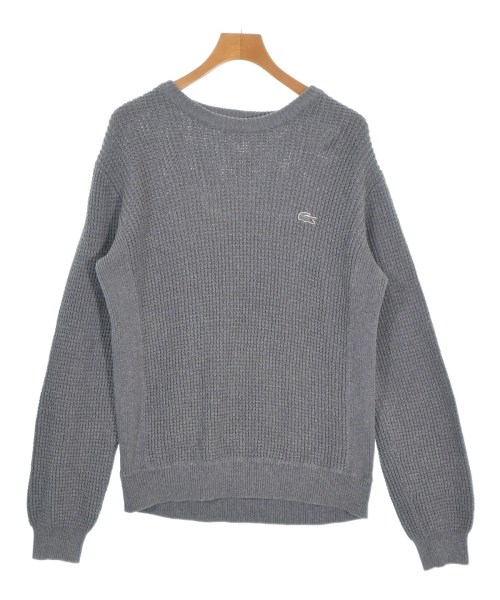 LACOSTE(ラコステ)ニット・セーター グレー サイズ:4(L位)/2200698402041