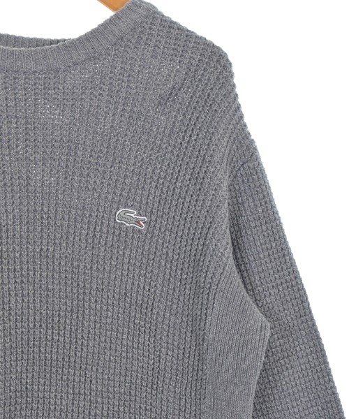 LACOSTE（ラコステ）ニット・セーター グレー サイズ:4(L位) メンズ/2200698402041