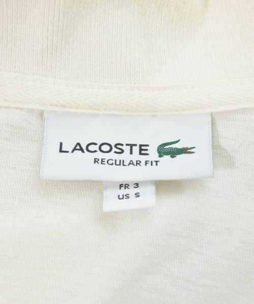 LACOSTE（ラコステ）ポロシャツ 白 サイズ:3(M位) メンズ/2200698420014
