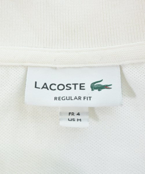 LACOSTE（ラコステ）ポロシャツ 白 サイズ:M メンズ/2200698420045