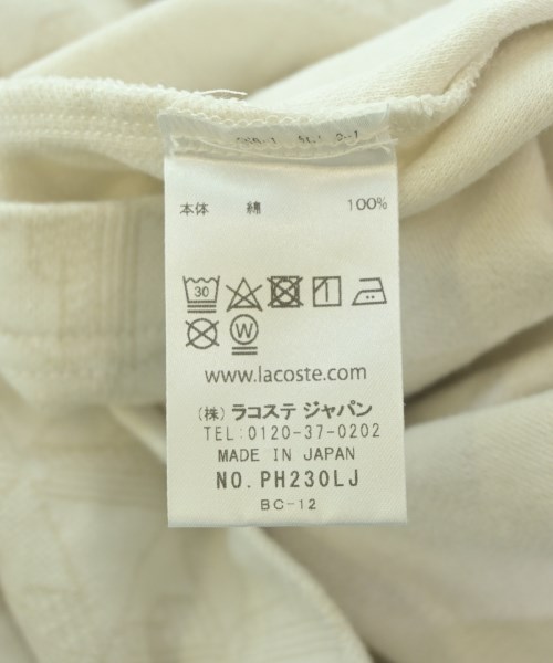 LACOSTE（ラコステ）ポロシャツ 白 サイズ:S メンズ/2200693044024