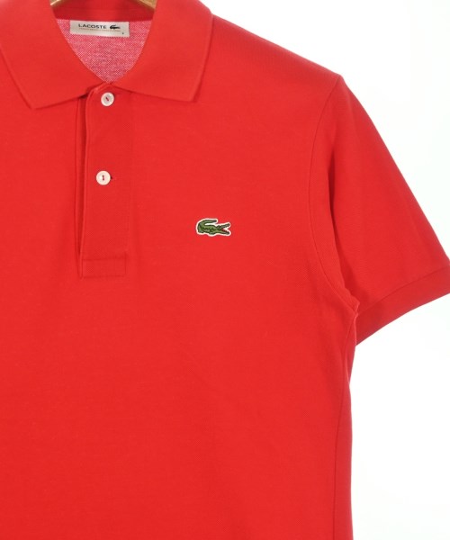 LACOSTE（ラコステ）ポロシャツ 赤 サイズ:2(S位) メンズ/2200699145039