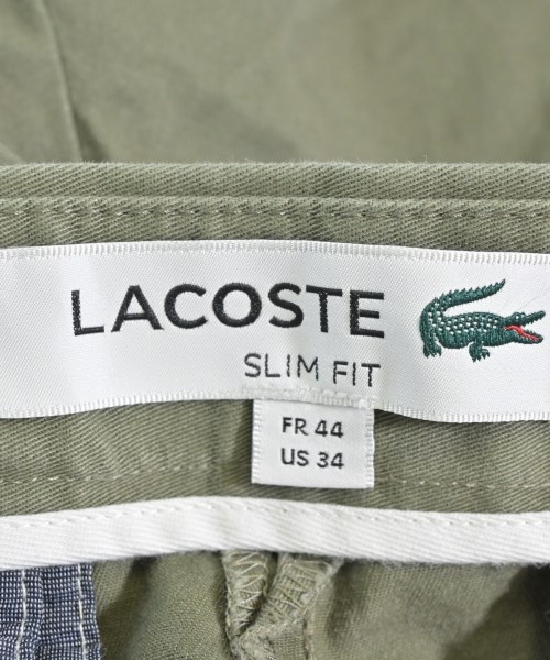 LACOSTE（ラコステ）チノパン カーキ サイズ:44(S位) メンズ/2200695976071