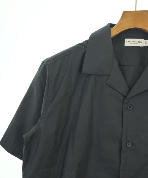 LACOSTE（ラコステ）カジュアルシャツ 黒 サイズ:39(M位) メンズ/2200695976125