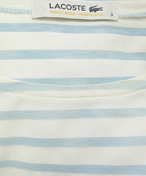 LACOSTE（ラコステ）Tシャツ・カットソー 白 サイズ:3(M位) メンズ/2200695976187