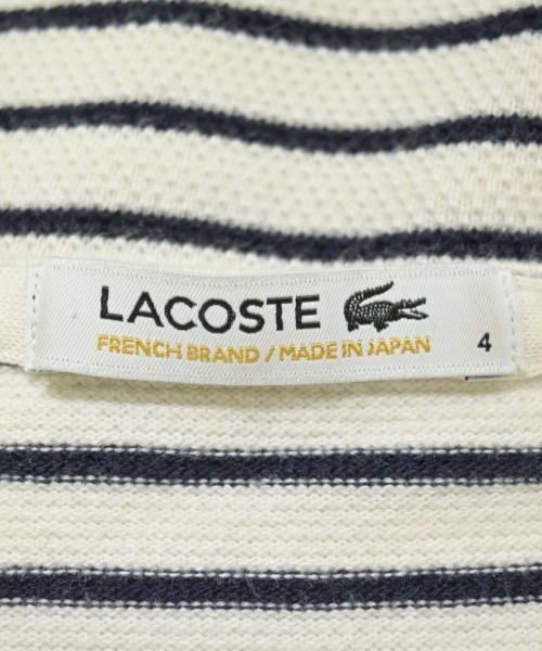 LACOSTE（ラコステ）Tシャツ・カットソー 白 サイズ:4(L位) メンズ/2200695976194