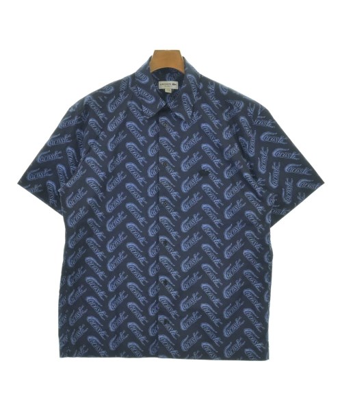 LACOSTE(ラコステ)カジュアルシャツ 紺 サイズ:39(M位)/2200695976200