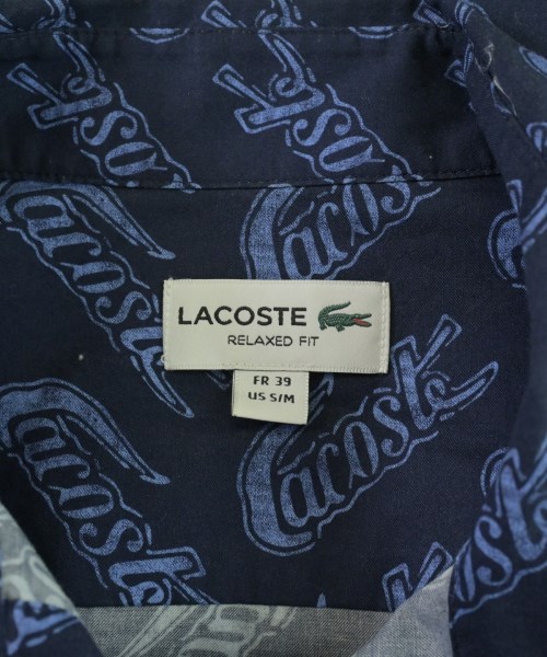 LACOSTE（ラコステ）カジュアルシャツ 紺 サイズ:39(M位) メンズ/2200695976200
