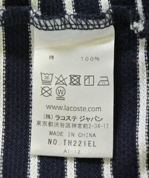 LACOSTE（ラコステ）Tシャツ・カットソー 黒 サイズ:S メンズ/2200695976217