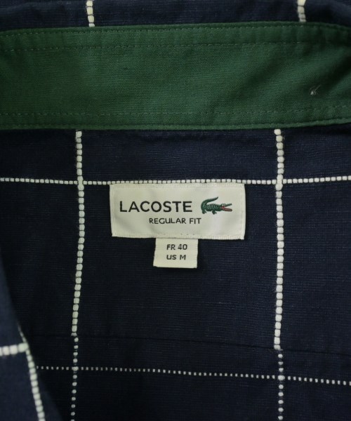 LACOSTE（ラコステ）カジュアルシャツ 紺 サイズ:M メンズ/2200695976248