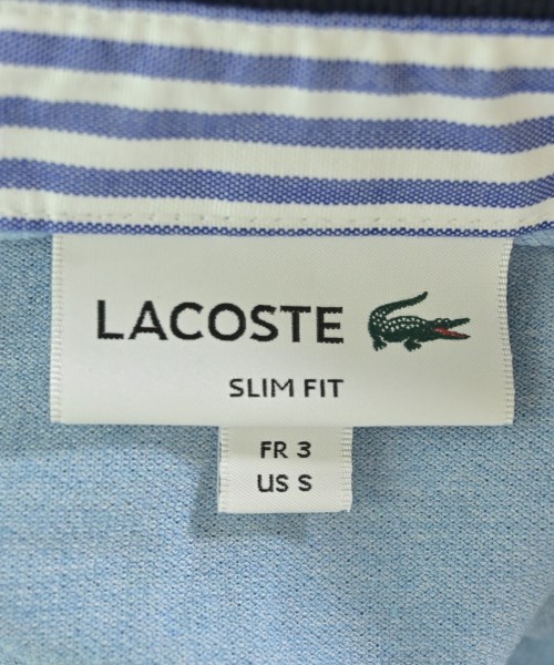 LACOSTE（ラコステ）Tシャツ・カットソー 青 サイズ:3(M位) メンズ/2200695976262